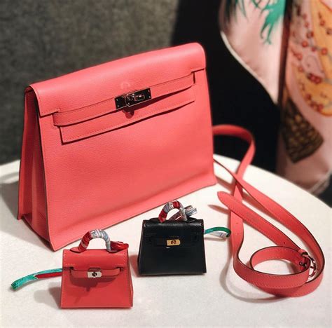 hermes micro kelly bag charm